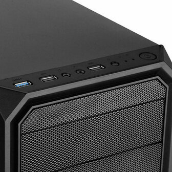 ATX Mini tower Behuizingmet kaartlezer Nox-Xtreme NXCBAYMX2 Zwart 1