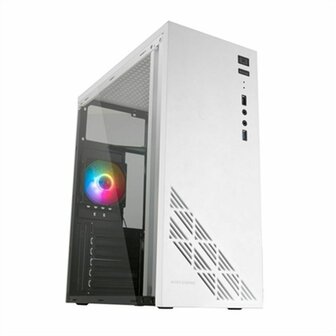 ATX Semi-toren BehuizingMars Gaming MC100W ATX LED RGB Wit 1