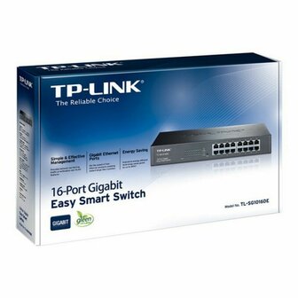 Switch TP-Link TL-SG1016DE RJ45 32 Gbps Zwart 3