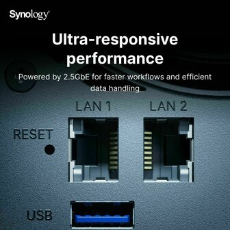 Netwerkopslag NAS Synology DS925+ 6