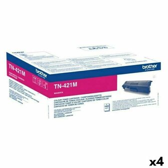 Toner Brother TN421M Magenta (4 Stuks) 1
