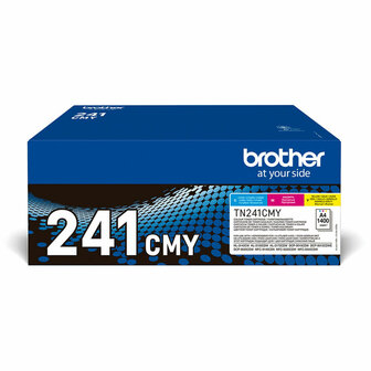 Originele inktcartridge Brother TN241CMY Geel Cyaan Magenta 1