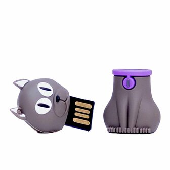 USB stick Tech One Tech TEC5133-32 32 GB Grijs 2