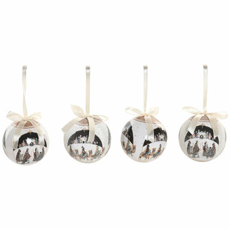 Kerstbal Home ESPRIT Multicolour PVC (14 Onderdelen) 3