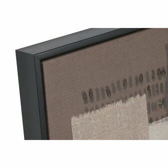 Canvas Home ESPRIT Bruin Zwart Abstract Stads 63 x 4 x 93 cm (2 Stuks) 2