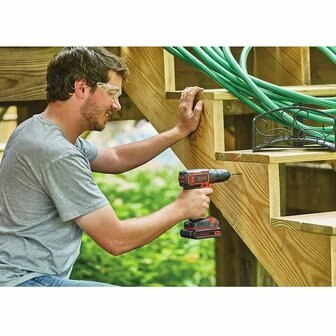 Elektrische schroevendraaier Black &amp; Decker BDC718AS2F 18V 40 Nm 7