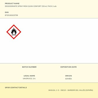 Deodorant Spray Dove men clean confort 150 ml Fris Mannen 2 Onderdelen (2 Stuks) 2