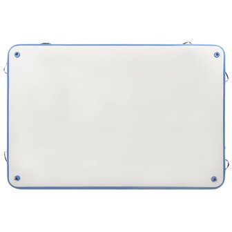 Vlot opblaasbaar 300x150x15 cm blauw en wit 5