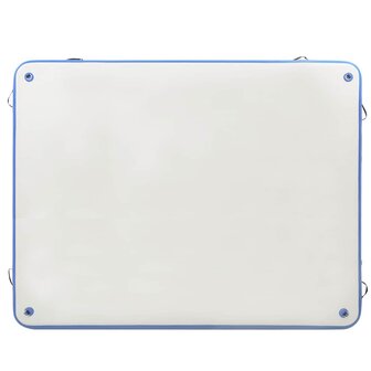 Vlot opblaasbaar 300x300x15 cm blauw en wit 5