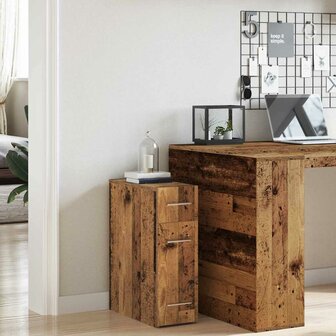 Apothekerskast Oud hout 20 x 45.5 x 60 cm Bewerkt hout 4