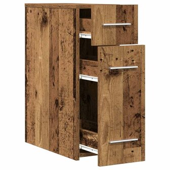 Apothekerskast Oud hout 20 x 45.5 x 60 cm Bewerkt hout 5