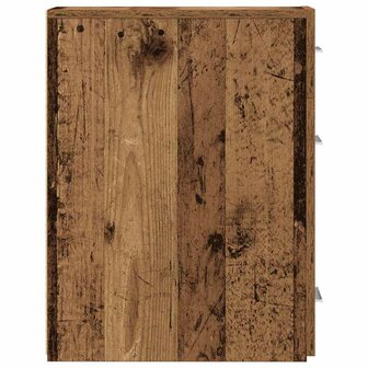 Apothekerskast Oud hout 20 x 45.5 x 60 cm Bewerkt hout 8