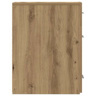 Apothekerskast artisanaal eikenkleurig 20 x 45.5 x 60 cm 8