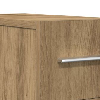 Apothekerskast artisanaal eikenkleurig 20 x 45.5 x 60 cm 9