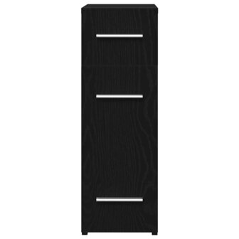 Apothekerskast Zwart eiken 20 x 45.5 x 60 cm Bewerkt hout 5