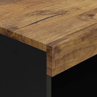Bijzetkast 60x33x75 cm massief mangohout 6