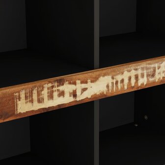 Bijzetkast 85x33x107 cm massief gerecycled hout 7