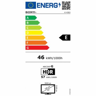 Smart TV Sony K43S35BP 43&quot; 4K Ultra HD 3