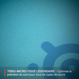 Muismat SteelSeries Turkoois 3