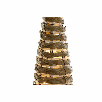 Kerstversiering DKD Home Decor Wit Natuurlijk 20 x 20 x 80 cm (3 Onderdelen) 2