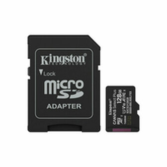 Micro SD kaart met adapter Kingston SDCS3/128GB 2
