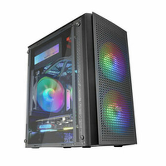 ATX Semi-toren BehuizingMars Gaming MC300 Zwart LED RGB RGB mATX 2