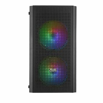 ATX Semi-toren BehuizingMars Gaming MC300 Zwart LED RGB RGB mATX 4