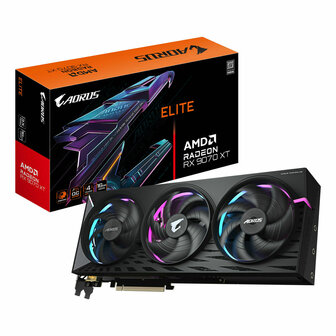 Videokaart Gigabyte 9VR907XTAE-00-G10 radeon rx 9070 xt 16 GB GDDR6 7