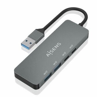 USB-HUB Aisens A106-0696 Grijs (1 Stuks) 1