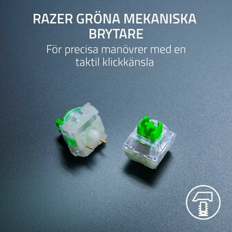 Toetsenbord Razer RZ03-04704200-R3M1 Zwart Qwerty US 3