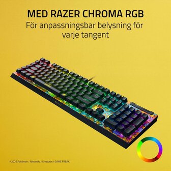 Toetsenbord Razer RZ03-04704200-R3M1 Zwart Qwerty US 6