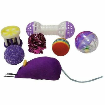 Kattenspeeltje Aim&eacute; Multicolour 7 Onderdelen 6