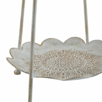 Snackdienblad Home ESPRIT Wit Gouden Arabisch 1