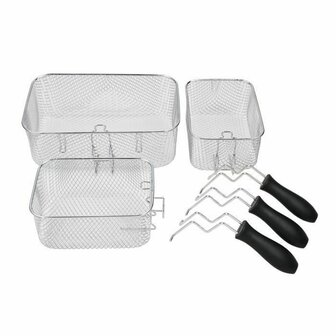 Frituurpan Continental Edison CEFR5IN3P Grijs 5 L 4