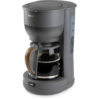 Drip Koffiemachine DOMO DO754K Grijs 900 W 10 Koppar 1,25 L 1