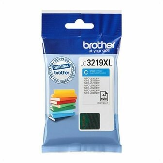 Compatibele inktcartridge Brother LC3219XLC Blauw Cyaan 1