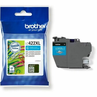 Originele inktcartridge Brother LC-422XLC Cyaan 1