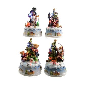Decoratieve figuren Lumineo 10 X 9 X 15,5 CM 1