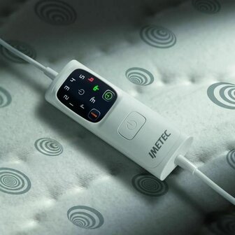 Elektrische Deken IMETEC 16630 Wit/Grijs 3