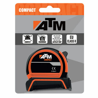 Meetlint ATM Compact ABS 8 m x 25 mm (8 m) 2