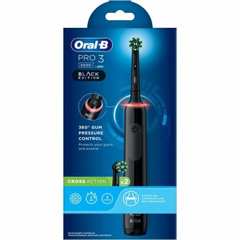 Elektrische tandenborstel Oral-B Pro 3 3000 Zwart 3