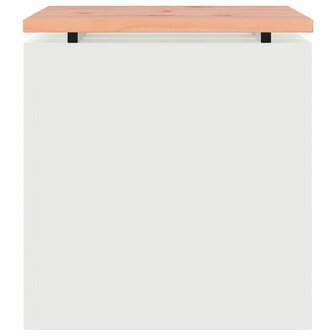 Tuinbank Wit 40 x 40 x 43 cm Staal 4