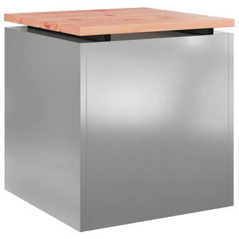 Tuinbank Zilver 40 x 40 x 43 cm Gegalvaniseerd staal 2