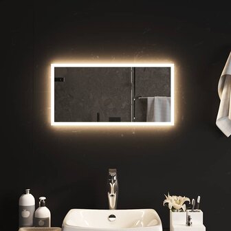 Badkamerspiegel LED 60x30 cm 1