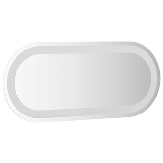 Badkamerspiegel LED ovaal 70x30 cm 4