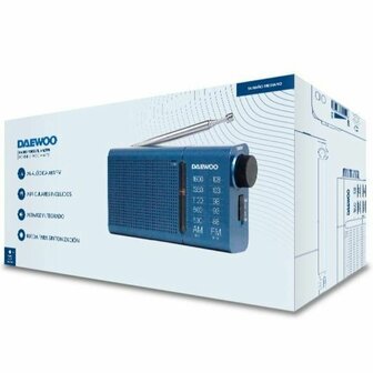 Transistorradio Daewoo DW1036 Blauw 2