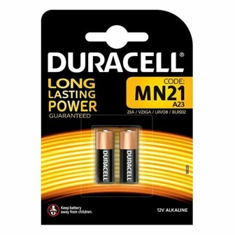 Batterijen MN21B2 DURACELL MN21 (2 pcs) 12 V 1