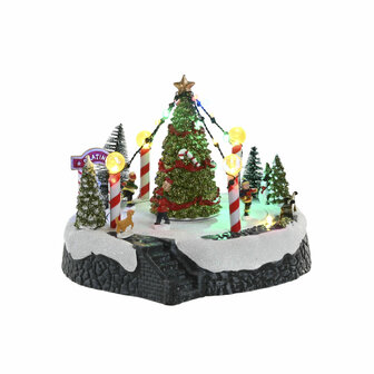 Kerstversiering Home ESPRIT Multicolour Muzikaal 1