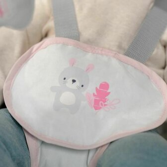 Baby wipstoel Ingenuity Grijs Roze 8