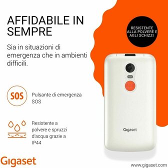 Smartphone Gigaset S30853-H1231-R103 2,8&quot; 32 MB RAM Wit 7